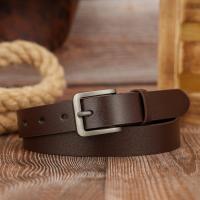 ราคา เข็มขัด PU สไตล์วินเทจหัวเข็มขัดขนาด 2.7 ซม. สำหรับผู้หญิง (17593028435806)