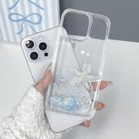 ราคา เคสโทรศัพท์ - เคสอะคริลิคใส รูใหญ่ทำมือ เรซิ่นกลิตเตอร์ ลาย 2-In-1 เคสโทรศัพท์ ใช้ได้กับ Iphone 11 12 13 14 15 Pro Max (17593227663551)