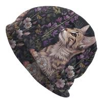 ราคา หมวกสุดเท่ Cat In Flowers Skullies Beanies (17593266767825)