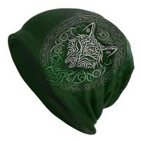ราคา หมวกแก๊ปผู้ชายลายพิมพ์ 2D Knot หมวก Bonnet ลายหมาป่า หมวก Skullies Beanies หมวกสุดน่ารัก (17593277434146)
