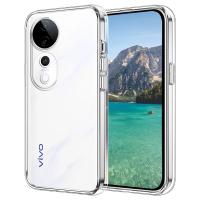 ราคา เคสโทรศัพท์: เคสสำหรับ Vivo V40 กันกระแทกใส กันรอยขีดข่วน หลังโปร่งใส (17593453096458)