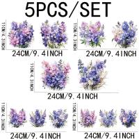 ราคา 5 ชิ้น/ชุด แก้ว 16 ออนซ์ สีม่วง ฟิล์มห่อช่อ UV DTF ติดเองได้สูง สำหรับตกแต่ง (17593453466313)