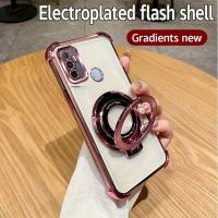ราคา เคสโทรศัพท์: สำหรับ OPPO A79 5G/A2, A74-4G/Reno6 Lite/A95-4G, A32/A33-4G/A53-4G/A53S-4G, A38-4G/A18 เคสโทรศัพท์ขาตั้งแม่เหล็ก, บางเฉียบป้องกันกระแทกทั้งสี่มุม, เคสโทรศัพท์เคลือบเงาแบบชุบไฟฟ้า (1759271