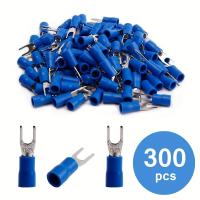 ราคา ชุดขั้วต่อสายไฟแบบหัวแฉกและหัวแฉกหุ้มฉนวน 300 AWG ขนาด 16-14 สำหรับเชื่อมต่อขั้วไฟฟ้า เหมาะสำหรับสายไฟขนาด 1.5-2.5 มม.² (17592970986576)