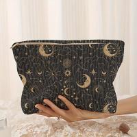 ราคา กระเป๋าเก็บของแบบมีซิปผ้าลูกฟูก ลายดาวและ, กระเป๋าเครื่องสำอางน้ำหนักเบา, กระเป๋าใส่เครื่องอาบน้ำอเนกประสงค์ซับใน (17592450891908)