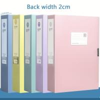 ราคา กล่องเก็บเอกสารสี Morandi 5 ชิ้น PP หนา อุปกรณ์สำนักงาน พับได้ A4 กล่องเก็บเอกสารสีเรโทร กล่องเก็บไฟล์พลาสติก (17592515355852)