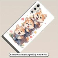 ราคา เคสโทรศัพท์มือถือลายหมาลูกสามสำหรับ Samsung Galaxy Note 20 Ultra 5G/Note 20 5G/Note 10+/เคสป้องกันการหกล้ม/Note 10 Lite/Note 20/10 Plus/Note 10/Note 9/Note 8/ซีรี่ส์เทรนด์#เคส (17592454646132)