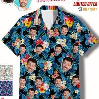 ราคา เสื้อเชิ้ตฮาวายส่วนบุคคลแบบกำหนดเอง รูปภาพ | ลายเลี้ยง หมา แมว พักผ่อน ทรอปิคอล, ปกคอแบบลำลอง, ผ้ายืดเล็กน้อย, ฤดูร้อน, รายละเอียดกระดุม, ทรงปกติสำหรับผู้ใหญ่ (17592464952316)