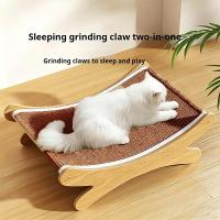 ราคา โซฟาแท่นข่วนแมว Sisal แผ่นรองนอนและของเล่นในตัว - โซฟาทนทาน เป็นมิตรกับแมว (17593090313157)