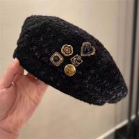 ราคา หมวกเบเร็ตผ้า Tweed สุดชิคสำหรับผู้หญิง, หมวกสวมอุ่นสำหรับฤไม้ร่วงและฤดูหนาว, หมวกพนักงานบินคริสต์มาสสุดหรู (17593225493154)