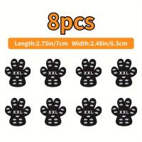 ราคา แผ่นรองอุ้งเท้าสุนัข 8 ชิ้น - สติ๊กติดเท้าแบบมองไม่เห็นสำหรับสุนัข, รองเท้าเลี้ยงการป้องกันการลื่น, รอยขีดข่วน และความร้อนสำหรับกิจกรรมในร่ม - เหมาะสำหรับสุนัขทุกขนาด (17592612011266)