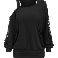 ราคา เสื้อแขนยาวลูกไม้ต่อ Look (17592507728608)