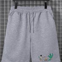 ราคา กางเกงขาสั้นไซส์ใหญ่สำหรับผู้ชาย, ทรงหลวมและขยายขนาด, กางเกงลำลองสำหรับฤดูร้อนสำหรับผู้ชาย, กีฬา, เทรนด์อเมริกัน, และกางเกงคาปรีสวมทับ, ไซส์ใหญ่ (17592220266316)