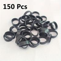 ราคา 150 ชิ้น สายยางรูปวงแหวนสีดำ - สายยางสำนักงานยืดหดทนทาน, วัสดุยางสังเคราะห์ (17592471527985)