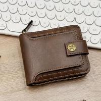 ราคา กระเป๋าสตางค์ผู้ชายแฟชั่นลายต้นไม้ 1 ชิ้น ซิปและหัวเข็มขัด, ที่ใส่บัตรเครดิต PU, กระเป๋าเล็กสำหรับเก็บเหรียญซิปและปุ่มกดปิด, ที่เหมาะสำหรับผู้ชาย (17592934429156)