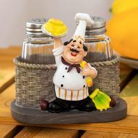ราคา ขวดโหลแก้วสำหรับเกลือและของเชฟ 1 ชิ้น เหมาะสำหรับร้านอาหาร ครัวใน ร้านไก่ทอด คาเฟ่ และการตกแต่งปิกนิก อุปกรณ์งานคริสต์มาสและปีใหม่ (17592300257388)