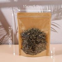 ราคา ถุงกระดาษคราฟท์ 100 ชิ้น แบบมีซิป Yin Yang ถุงกระดาษคราฟท์สำหรับบรรจุอาหาร ถุงใส่ขนมแบบวาง ถุงพลาสติกใส่ขนม ถุงพลาสติกใส่ชา (17592328905149)
