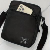 ราคา กระเป๋าสะพายข้างผ้าไนลอนสตรีแฟชั่นสี่เหลี่ยมขนาดมินิสีพื้น (17592333102960)