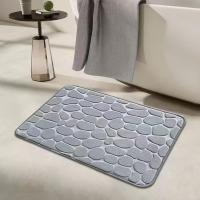 ราคา แผ่นรองอาบน้ำลายหินปูทาง Non-Slip - แห้งเร็ว, โพลีเอสเตอร์, อเนกประสงค์สำหรับห้องน้ำ, โต๊ะเครื่องแป้ง, ห้องนอน - พรมซักเครื่องได้ (17592521624067)