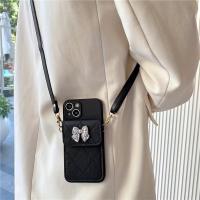 ราคา เคสโทรศัพท์: โบว์ป๊อปอัพสำหรับเคส Apple 14promax เคส iPhone 13/12 สำหรับผู้หญิง กระเป๋าใส่บัตร 11-เปลี่ยนได้ 1516PROMAX (17592626029391)