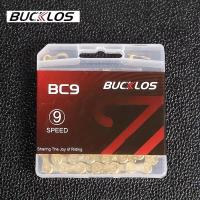 ราคา BUCKLOS สายโซ่จักรยาน MTB 8 11 12 สปีด สายโซ่ 8S 9S 10S 11S 12S จักรยานเสือภูเขา จักรยาน สายโซ่อัลตราลายที่ทันสมัย 116L 126 Links (17592692626581)