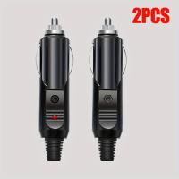 ราคา ชุดปลั๊กเสียบรถยนต์ 2 ชิ้น ฟิวส์และไฟแช็ก LED (17592341625142)