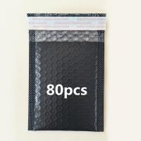 ราคา ถุงกันกระแทกแบบมีฟอง 80 ชิ้น ขนาด 4.33x6.69/4.33x7.47 นิ้ว วัสดุ PE ทนทานและกันกระแทก เหมาะสำหรับจัดส่งชิ้นเล็ก อุปกรณ์เสริม ฯลฯ ถุงซองจดหมายแบบมีฟอง ถุงจัดส่งด่วน ถุงส่งจดหมายแบบปิดผนึกตัวเอง สีดำ (1