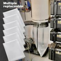 ราคา ถุงฝุ่นขนาด 5 มิลลิเมตร 6 ชิ้น ที่กันได้กับเครื่องดูดฝุ่นกลางแจ้งของ Port Mechanical Dust Collector 70 แกลลอน ถุงพลาสติกโปร่งใสอุปกรณ์เก็บฝุ่น (17592340422899)