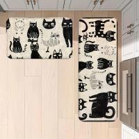ราคา เสื่อครัวและห้องน้ำลายแมว - กันลื่น, ทนทาน, ซักเครื่องได้, พรมวิ่งสำหรับ, สำนักงาน, ห้องซักรีด - แผ่นรองยืนโพลีเอสเตอร์ที่ในขนาดต่าง ๆ (17592385257859)