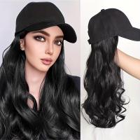 ราคา หมวกวิกผมยาวคลื่นวิกผมหมวกเบสบอลติดผมวิกผมไฟเบอร์สังเคราะห์ทั้งหมดสำหรับผู้หญิงสำหรับใช้เป็นเครื่องแต่งกายฮาโลวีน (17592218618212)