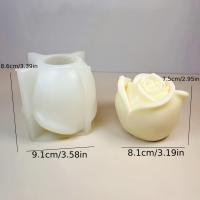 ราคา แม่พิมพ์ซิลิโคนเทียนกุหลาบ 3D ขนาดใหญ่ สำหรับตกแต่งวันวาเลนไทน์ งานฝีมือตกแต่งบ้าน แม่พิมพ์เรซิ่น แม่พิมพ์ปูนปลาสเตอร์ (17592380491813)