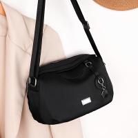 ราคา กระเป๋าสะพายข้างไนลอนเบาสำหรับผู้หญิง - สายสะพายปรับได้, ปิดด้วยซิป, กระเป๋าไหล่สีพื้นทันสมัยช่องใส่ของหลายช่องและช่องใส่บัตร (17592496058511)