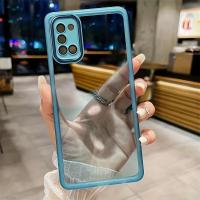 ราคา เคสโทรศัพท์: สำหรับ for Samsung for Galaxy A31/A32-4G/A32-5G/M32-5G/A33 5G/A35/A51-4G/A52/A53-5G//A71/A72/A73-5G เคสป้องกันคุณภาพสูงกันกระแทกใส แฟชั่นขาตั้งและตัวป้องกันเลนส์ (17592519332028)
