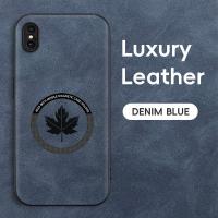 ราคา เคสโทรศัพท์หรูหรา PU Leather สำหรับ iPhone 17/17Air/17pro/17promax/16/15/15promax/14plus/13pro/12/11/xsmax/xr/8/7plus/se2/se3 รุ่นบางรุ่นรองรับ MAGNETIC, รองรับที่ยึดในรถ, ป้องกัน, คุณภาพสูง (17592588
