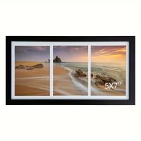 ราคา กรอบรูปติดผนังสไตล์มินิมอล 8X16 นิ้ว 1 ชิ้น, กรอบสีดำ/ขาว, แสดงรูปภาพ 3 ชิ้น 5X7 นิ้ว กระดาษแข็ง หรือรูปภาพ 1 ชิ้น 8X16 นิ้ว ไม่มีกระดาษแข็ง, ตั้งแนวนอนหรือแนวตั้งได้ (17592659256177)