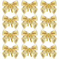 ราคา โบว์ริบบิ้นขนาดเล็กสีแดงและสีทอง 40 ชิ้น สำหรับต้นคริสต์มาส, พวงหรีด, ของตกแต่งคริสต์มาส - ขนาดเล็ก 2.17"x1.97" (เหมาะสำหรับพวงหรีด, ปีใหม่) - ของตกแต่งวันหยุด, อุปกรณ์คริสต์มาส, ฮาโลวีน (175928523333