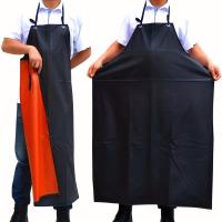 ราคา ผ้ากันเปื้อนสีดำ 2 ชิ้น, ผ้ากันเปื้อนหนัง PVC, ผ้ากันเปื้อนเชฟร้านอาหาร, น้ำหนักรวม 2 ชิ้นเท่ากับ 526.45 (17592958818579)