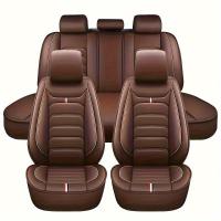ราคา ชุดหุ้มเบาะรถยนต์กันน้ำครบชุดสำหรับรถ SUV 5 ที่นั่ง, รวมถึงผ้าคลุมเบาะหนังเทียม ใช้ได้กับรถยนต์ 5 ที่นั่งทุกรุ่น (17592768108210)