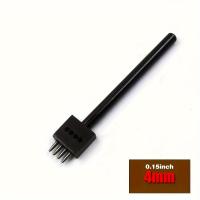 ราคา เครื่องเจาะรูหนัง 4 เข็ม คุณภาพสูง, เครื่องเจาะแบบพกพา, ระยะห่างของรู, ขนาดรู 4 มม./0.15 นิ้ว, เหมาะสำหรับงานฝีมือและการซ่อมแซม, เครื่องมือเจาะที่สะดวก, เหมาะสำหรับเป็นคริสต์มาสและฮาโลวีน (17592986004
