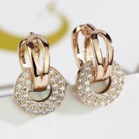 ราคา ต่างหูผ้ารอบสำเร็จความแข็ง ดีไซน์โลหะชุบทอง Zirconia Synthetic (17592189152174)