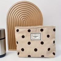 ราคา กระเป๋าเครื่องสำอางลายลูกปัดผ้าลูกฟูก ซิปวินเทจ กระเป๋าเก็บของอเนกประสงค์ กระเป๋าใส่เครื่องอาบน้ำ พกพาสะดวกสำหรับทาง (17592382705941)