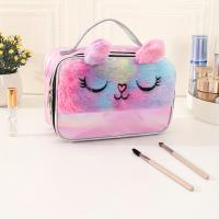 ราคา กระเป๋าเครื่องสำอางแมวน่ารักสีไล่สีหูหิ้ว ใหญ่พอใจ ใช้เก็บของเครื่องสำอางได้เยอะ ใช้ทางหรือใช้ที่ได้ดี ที่ดีสำหรับผู้หญิงและเพื่อน (17592292544072)