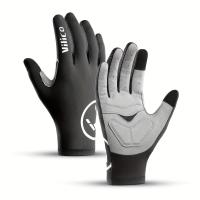 ราคา ถุงมือปั่นจักรยานกลางแจ้งสำหรับผู้ชายและผู้หญิง ฤไม้ร่วง/ฤดูหนาว ระบายได้ดี สวมใส่ กันลื่น เหมาะสำหรับกีฬาหลากหลายสถานการณ์ (17592531427329)