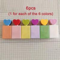 ราคา 1/6-Pack 30ml สแควร์น้ำหอม Atomizer แก้วสเปรย์ขวดรูปหัวใจหมวก-PVC ฟรี Unscented Mist ขวด (17592408929643)