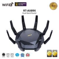 ราคา ASUS RT-AX89X (AX6000) Dual Band 12-stream WiFi 6 Extendable Gaming Router, Dual 10G Ports, AiMesh (21379648671)