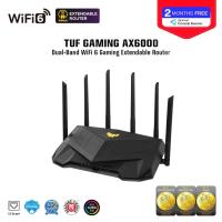 ราคา ASUS TUF Gaming AX6000 Dual Band WiFi6 AiMesh Extendable Gaming Router, Dual 2.5G Ports (22267511114)