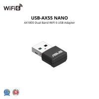 ราคา ASUS USB-AX55Nano AX1800 Dual Band WiFi 6 USB Adapter (22542019974)