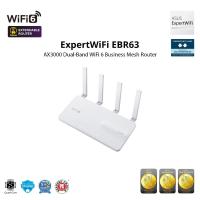 ราคา ASUS ExpertWiFi EBR63 AX3000 Dual Band WiFi6 All in One Access Point, Router, Security Gateway (18193673459)