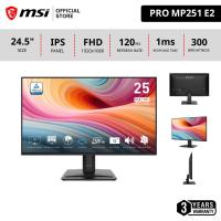 ราคา MSI PRO MP251 E2 Monitor จอคอมพิวเตอร์ สีดำ 24.5" 1920 x 1080 (FHD) IPS 120Hz (24535634319)