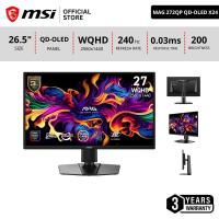 ราคา [Pre-Order] MSI MAG 272QP QD-OLED X24 จอคอมพิวเตอร์ Monitor 2K (57052760102)